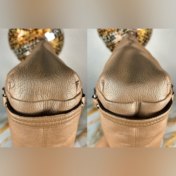 COACH 2011 Alexandra Champagne Leather 2-Way Bag ✨🤩 - Picture 16 of 17